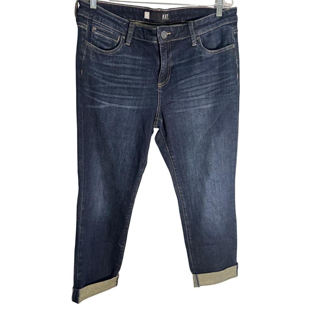 Kut From The Kloth Catherine Boyfriend Jeans Size 12
